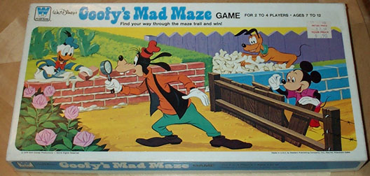 Goofys Mad Maze Game