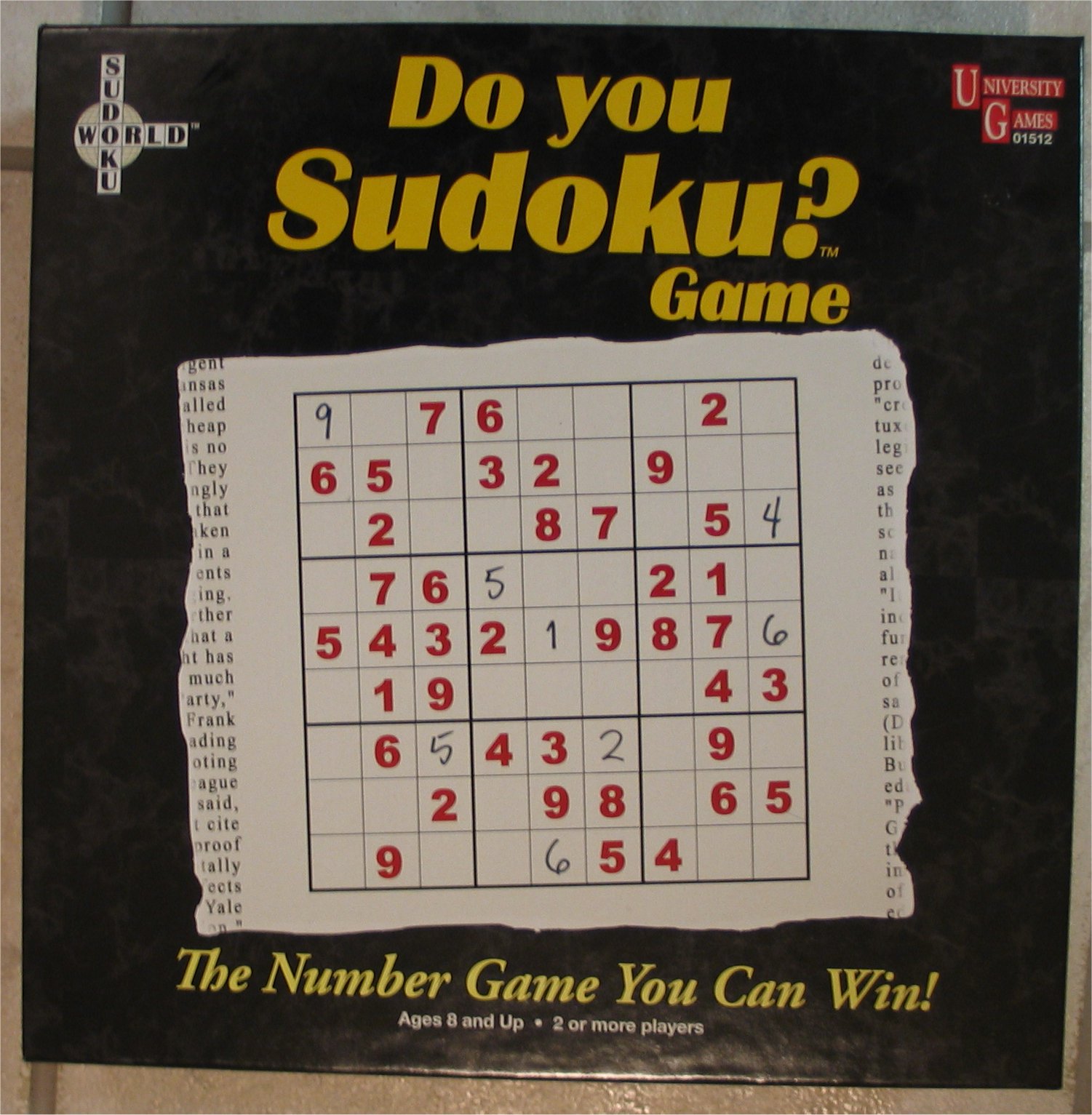 Do You Sudoku? Game