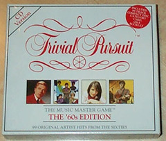 Trivial Pursuit Music Master Game - The '60s Edition