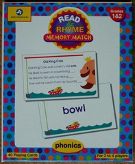 Read and Rhyme Memory Match