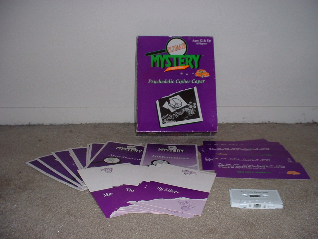Ultimate Mystery Party Game: Psychedelic Cipher Caper