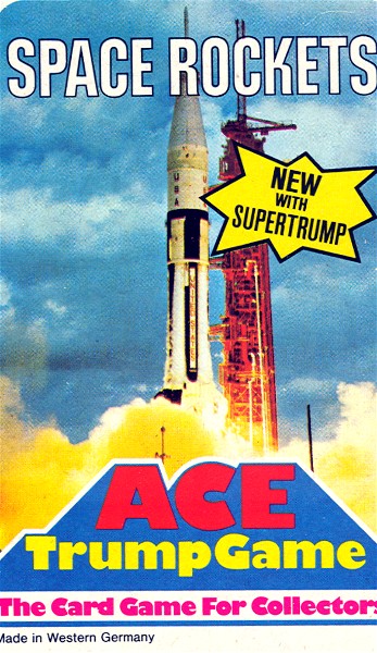 Space Rockets Ace Trump Game