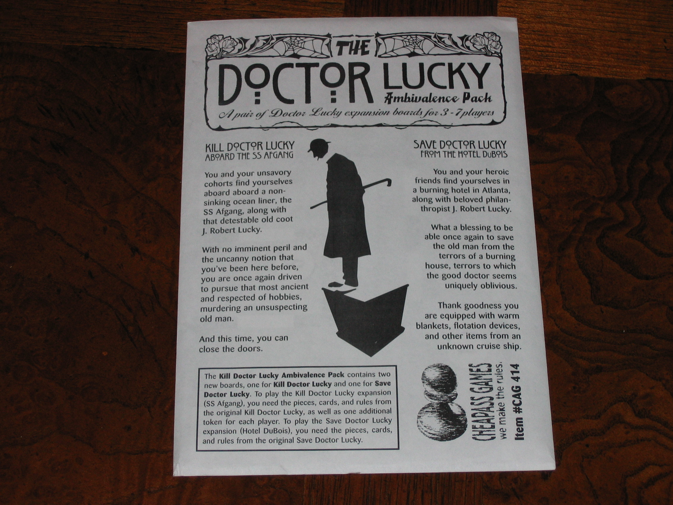 The Doctor Lucky Ambivalence Pack