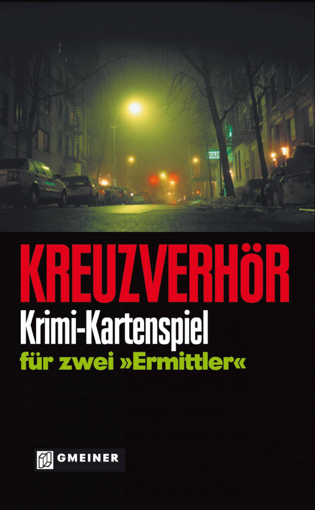 Kreuzverhör: Krimi-Kartenspiel für zwei Ermittler