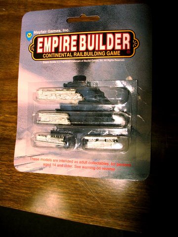 Empire Builder Pewter Miniatures Set