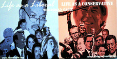 Life as a Liberal/Life as a Conservative