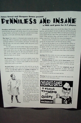 Penniless and Insane