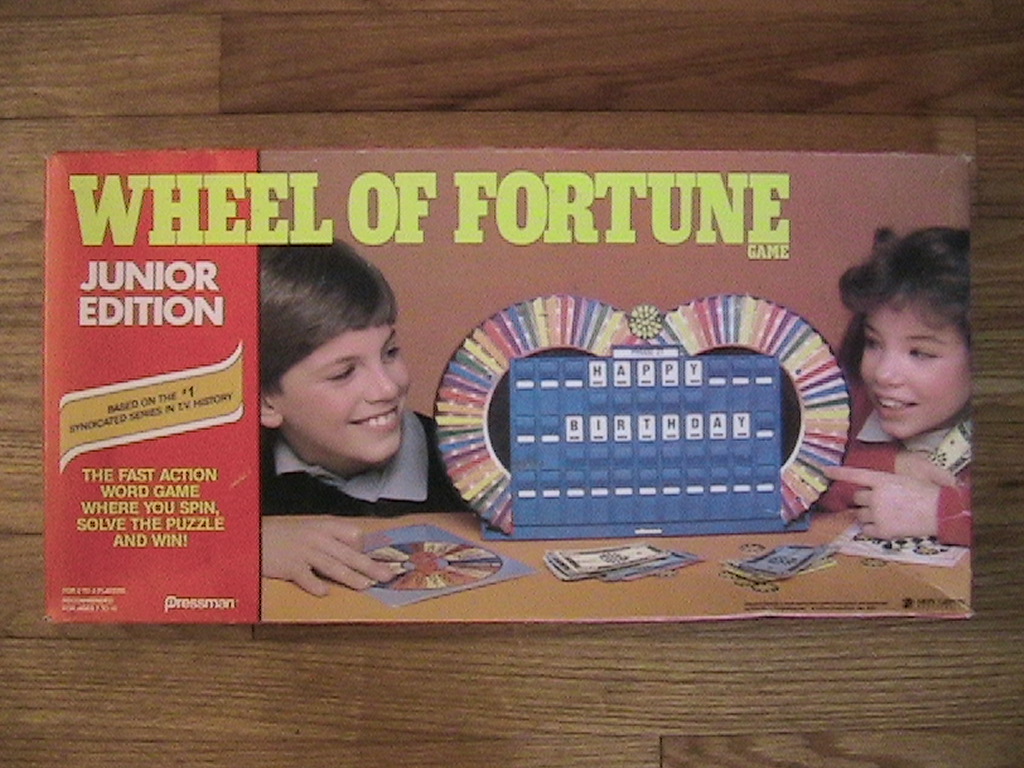 Wheel of Fortune Game Junior Edition