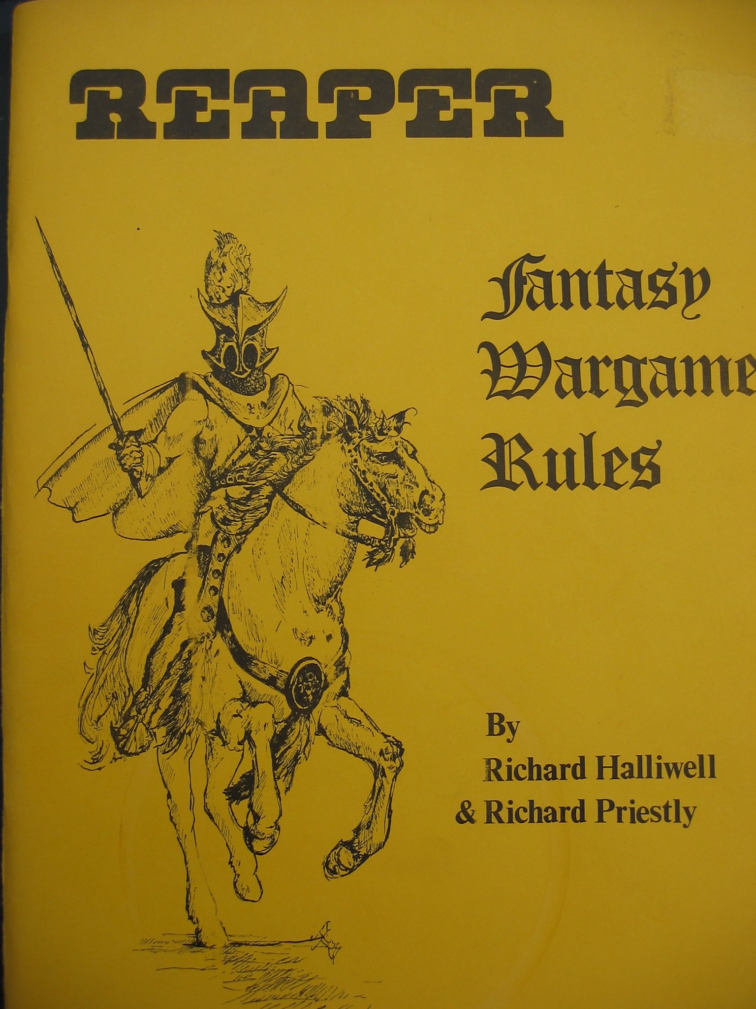 Reaper Fantasy Wargame Rules