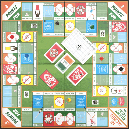 League Leader Hurling Boardgame