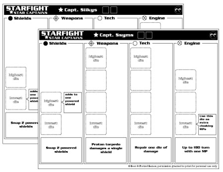 Starfight - Mohrg Empire Captains