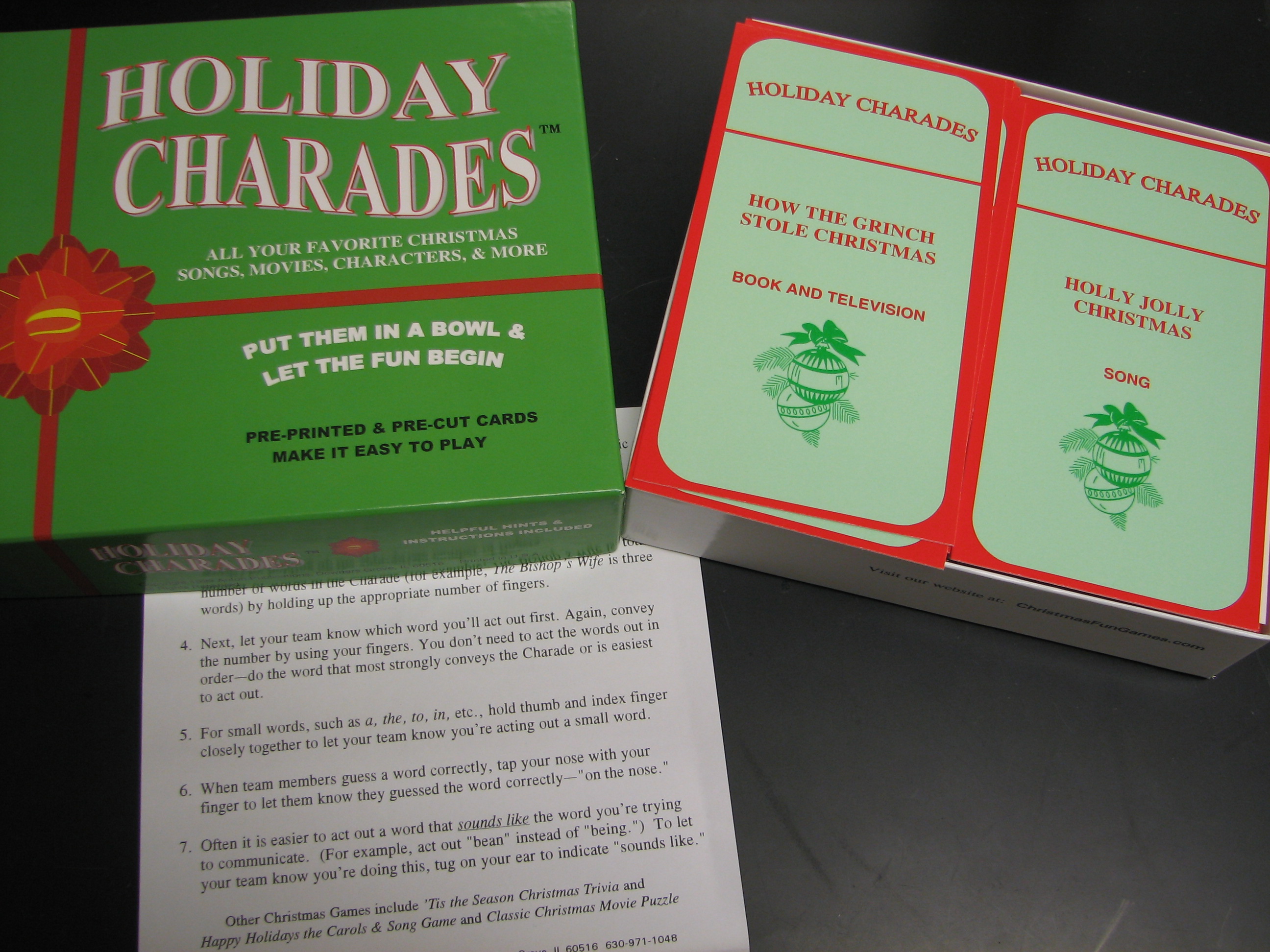Holiday Charades!