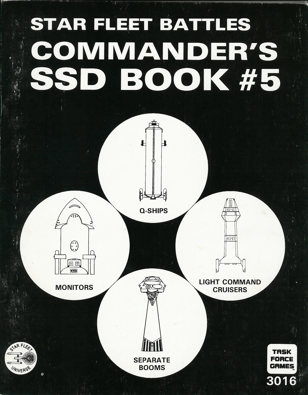 Star Fleet Battles - Commanders SSD Book #5