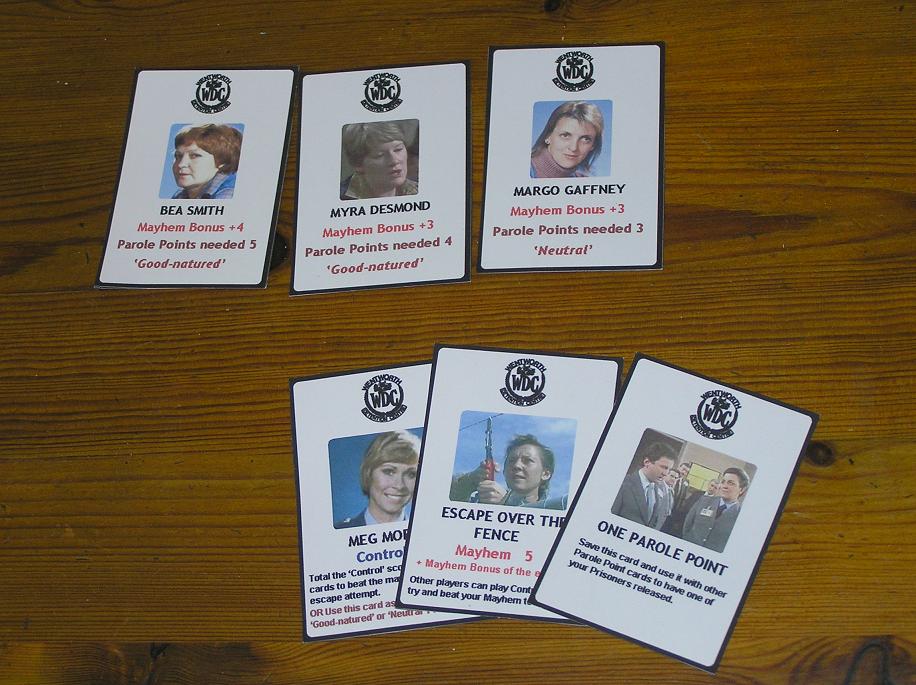 Prisoner Cell Block H Card Game
