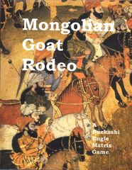 Mongolian Goat Rodeo