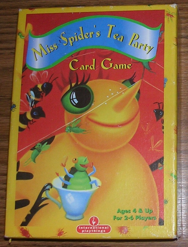 Miss Spiders Tea Party Card Game