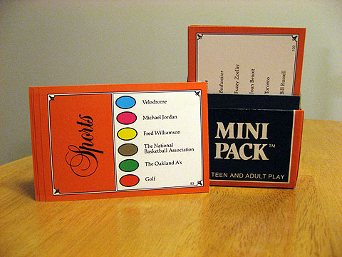 Trivial Pursuit Mini Pack: Sports