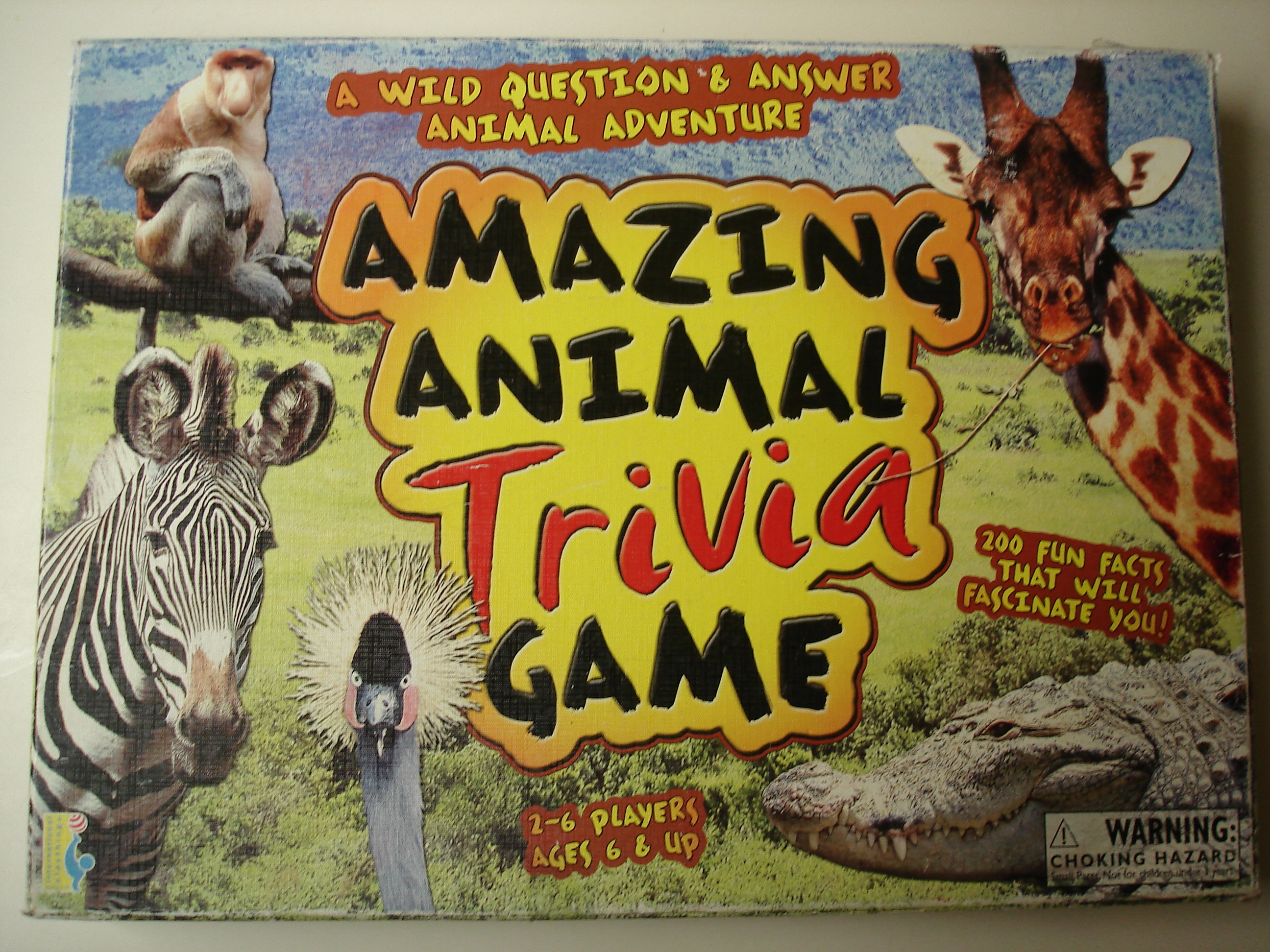 Amazing Animal Trivia Game