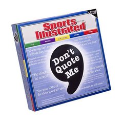 Don't Quote Me: Sports Illustrated Edition