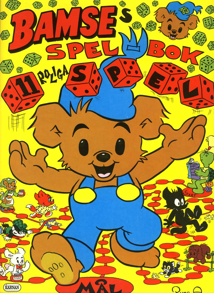 Bamses spelbok
