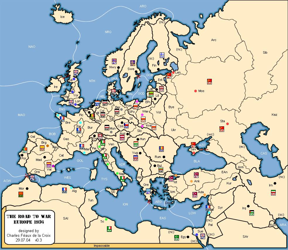 The Road to War: Europe 1936
