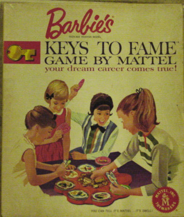 Barbies Keys to Fame Game