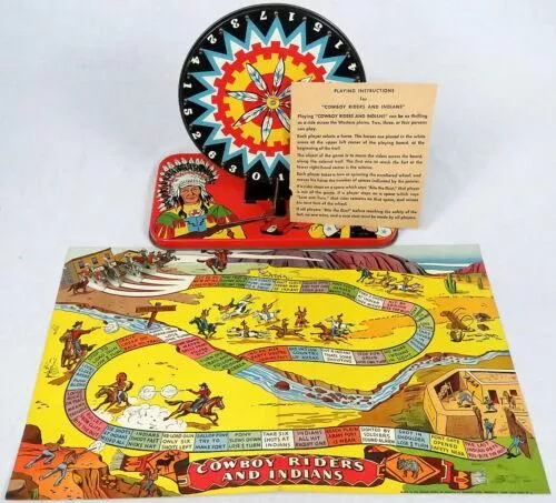 Cowboy Riders and Indians