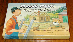 Mulle Meck - bygger ett hus
