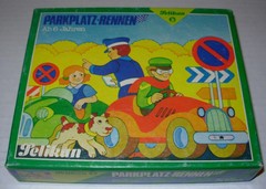 Parkplatz-Rennen