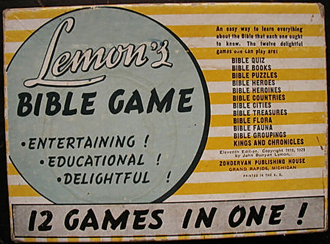 Lemons Bible Game