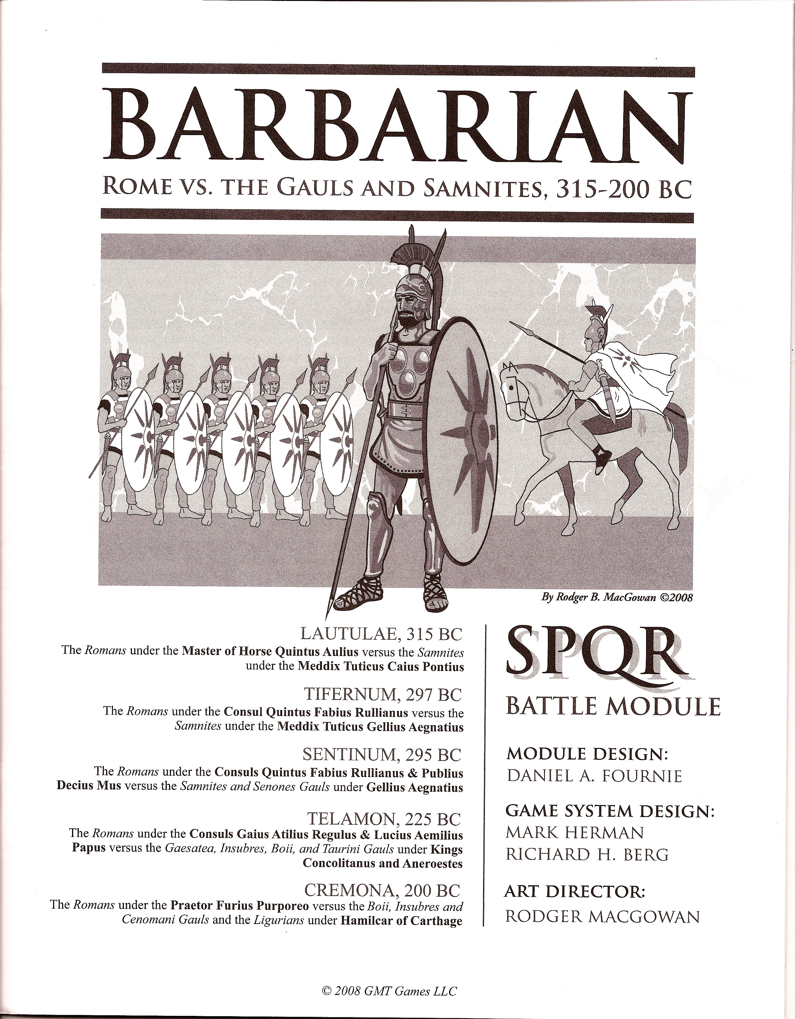 Barbarian: SPQR Module Barbarian: SPQR Module