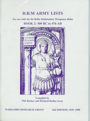 DBM Army Lists Book 2: 500 BC to 476 AD