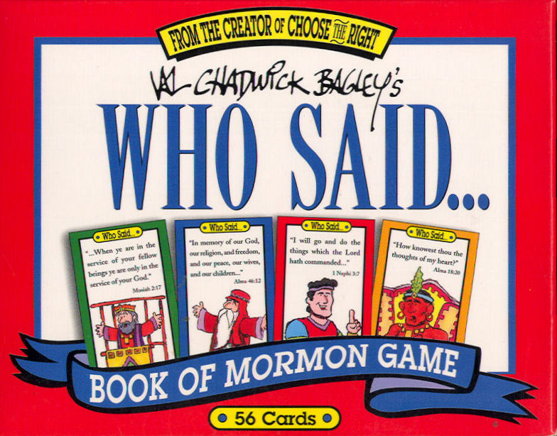 Who Said... Book of Mormon Game