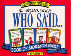 Who Said... Book of Mormon Game