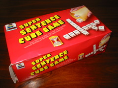 Super Sentence Cube Game