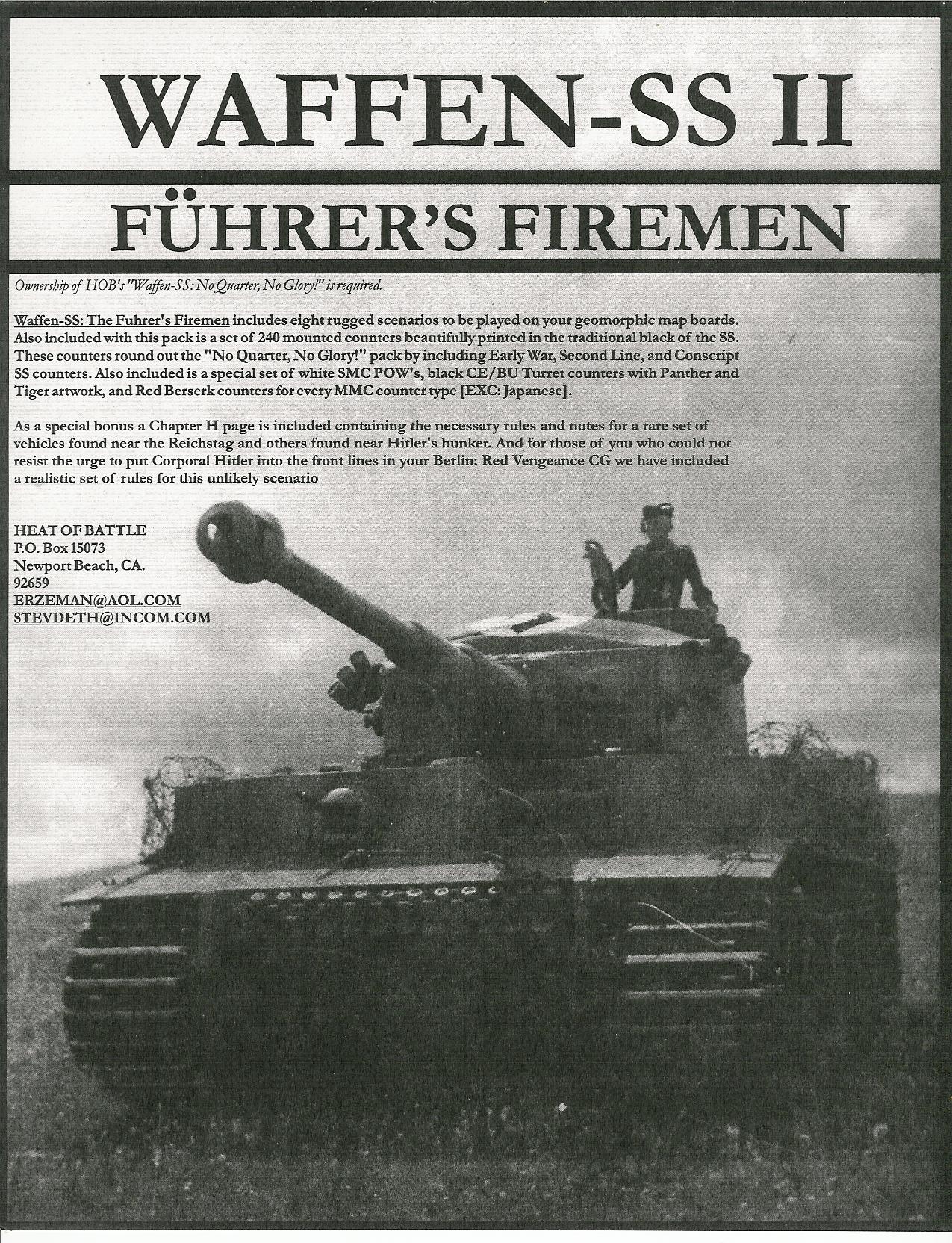 Waffen-SS II: Fuhrers Firemen Waffen-SS II: Fuhrers Firemen