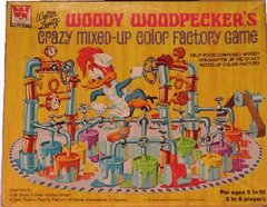Woody Woodpecker's Crazy Mixed-Up Color Factory Game