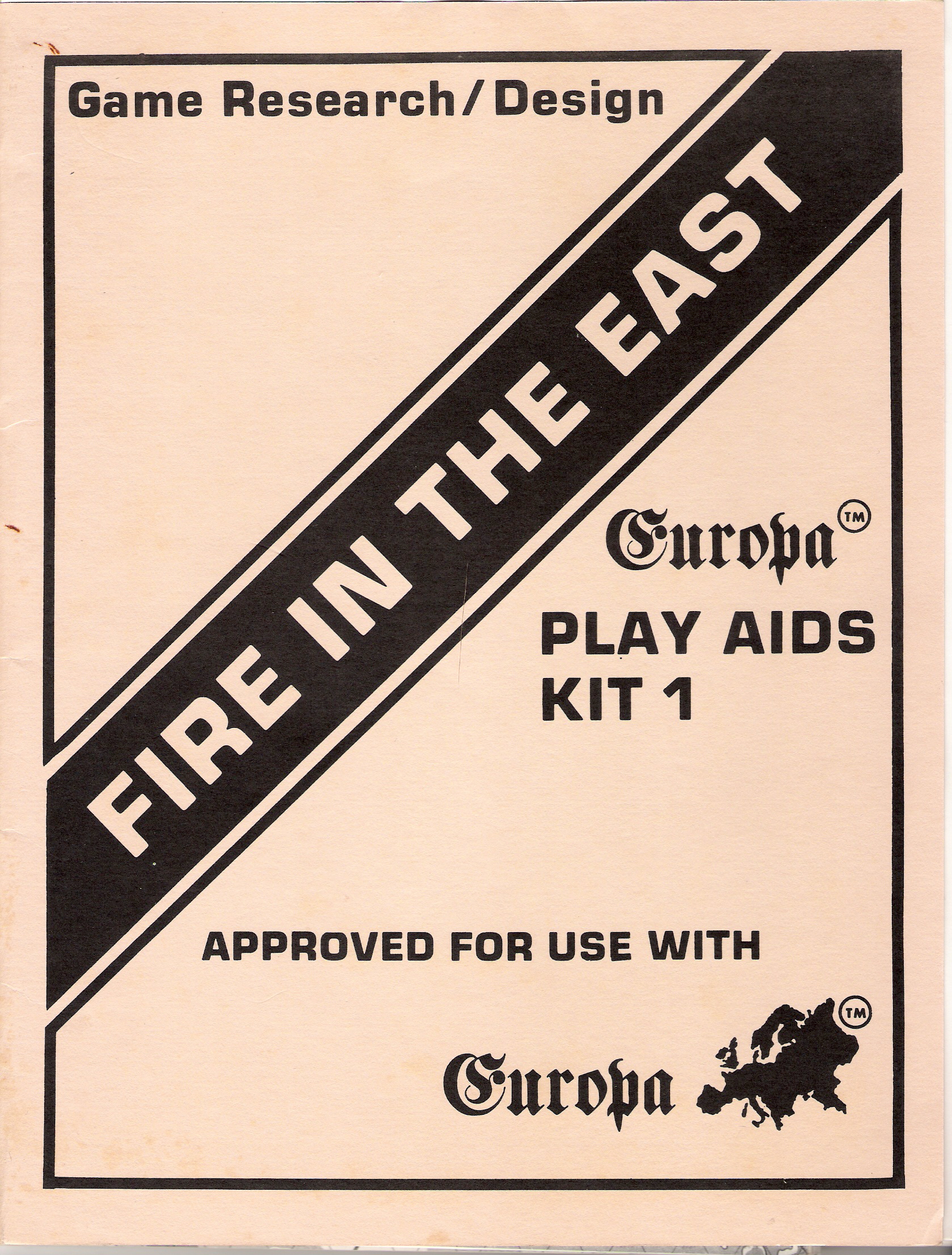Fire In The East Play Aids Kit 1 Fire In The East Play Aids Kit 1