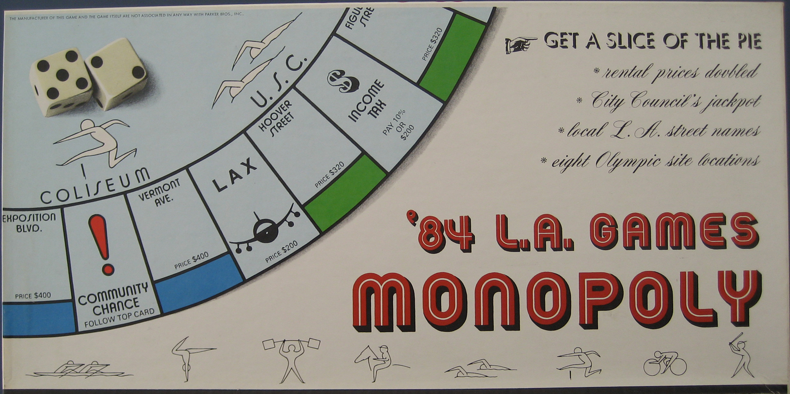 Monopoly: 84 L.A. Games