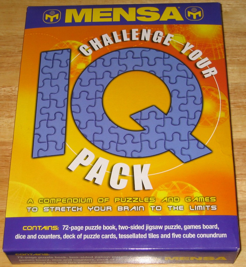 MENSA Challenge your IQ Pack MENSA Challenge your IQ Pack