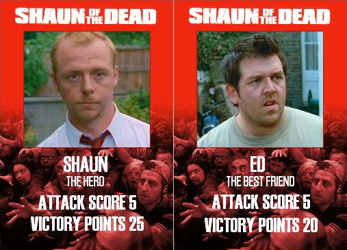 Shaun of the Dead Card Game