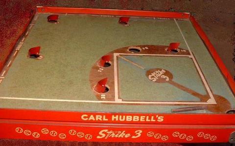 Carl Hubbells Strike Three Baseball
