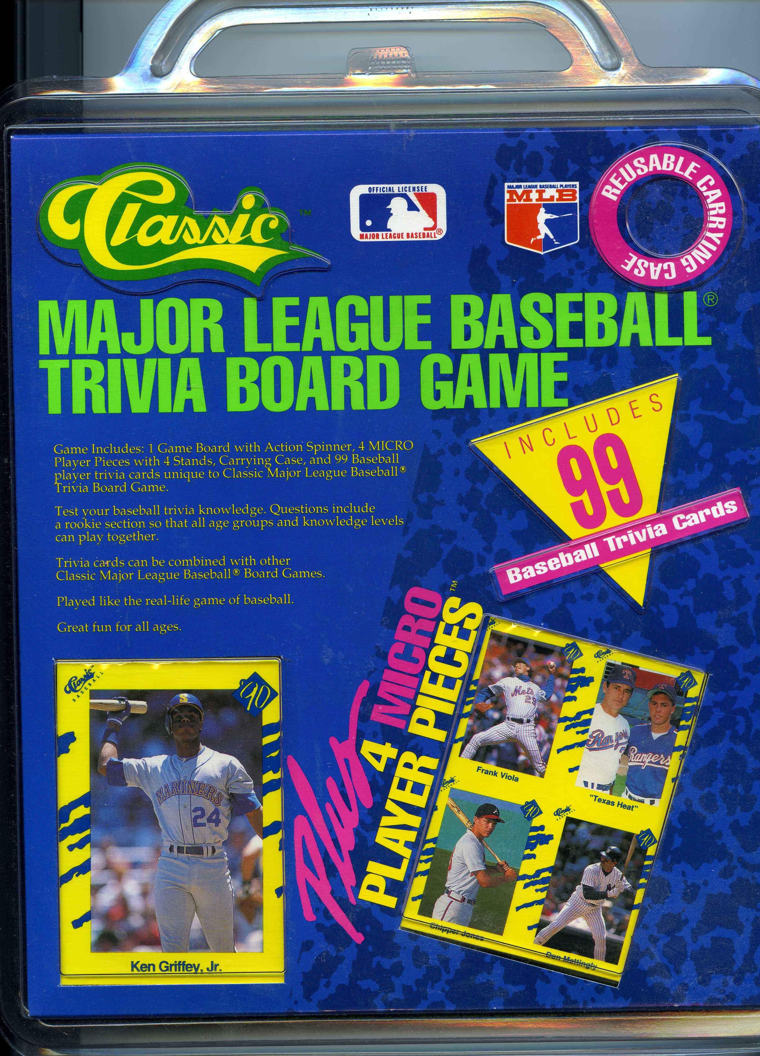 Classic Major League Baseball Trivia Board Game
