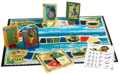Escape From Madagascar Stick-Ons Game