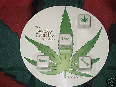 The Wacky Tobacky Dice Game