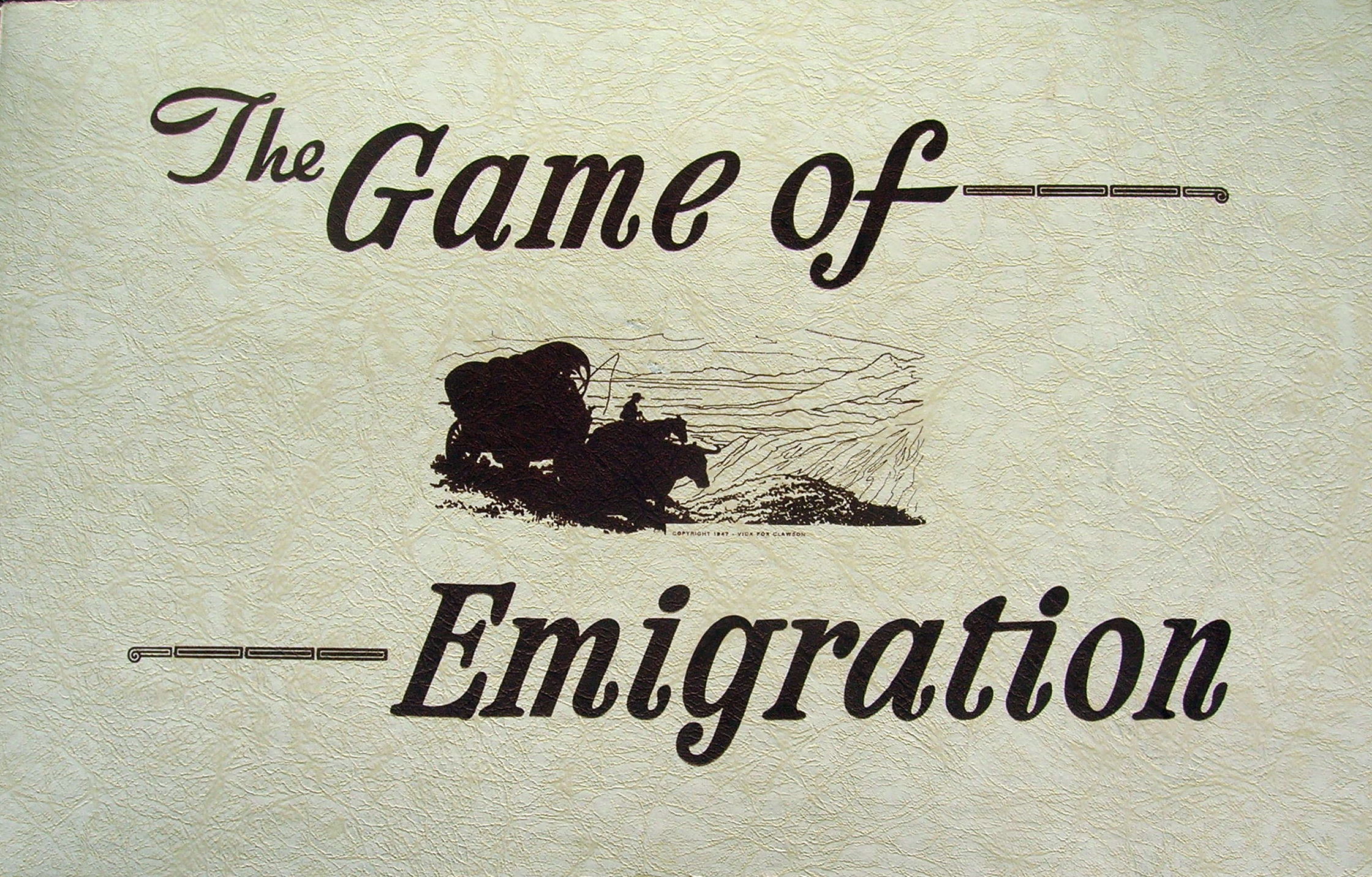The Game of Emigration