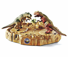 Discovery Battling T-Rex Game