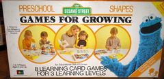 Sesame Street Preschool Games for Growing-Shapes