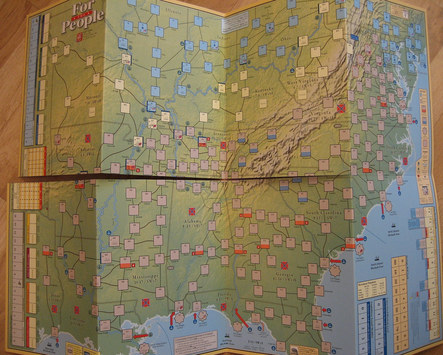 For the People Deluxe Map