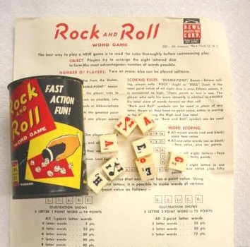 Rock and Roll Word Game